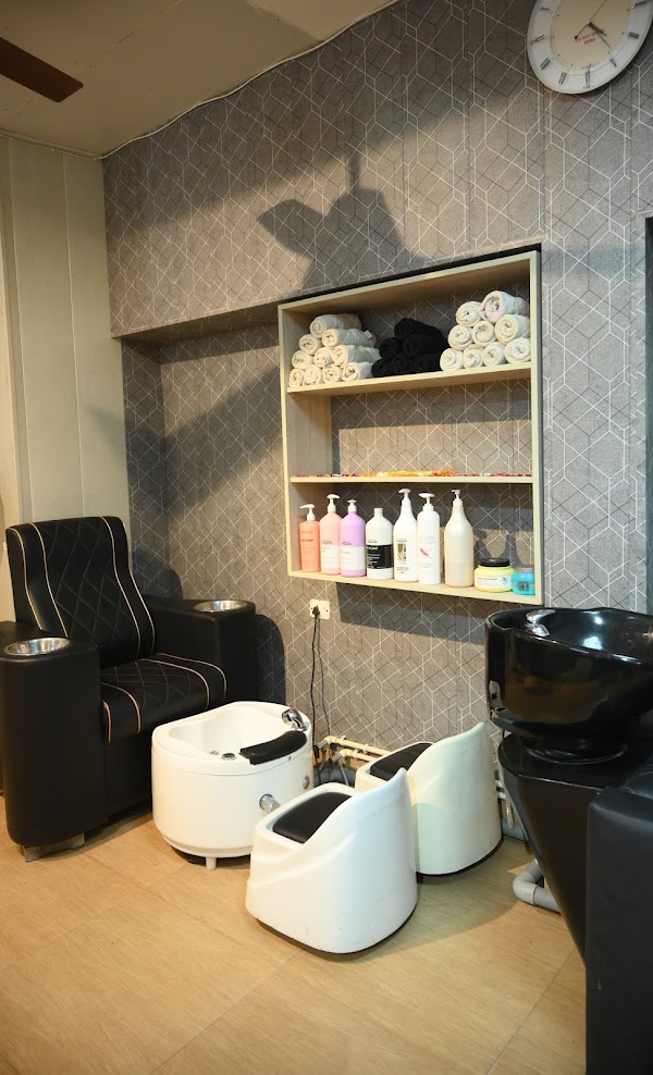 Wash and treatment area inside My Hair Studio